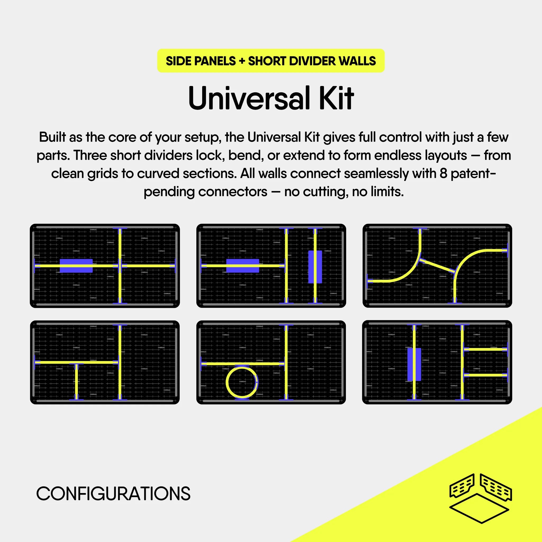 Grid-Divide Carry On Universal Kit