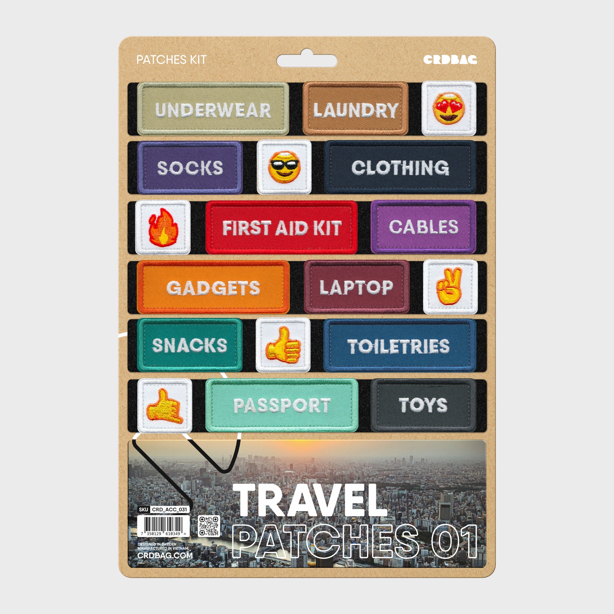 Travel Patches 01